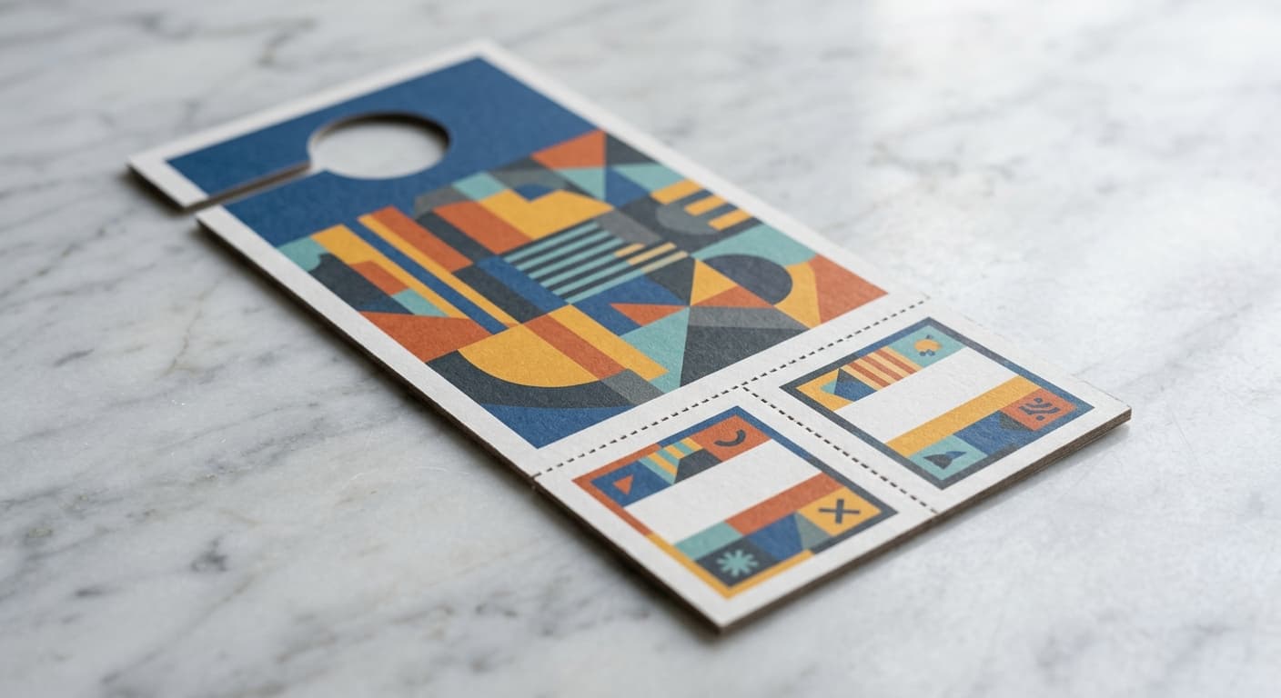 Rip Door Hanger Printing