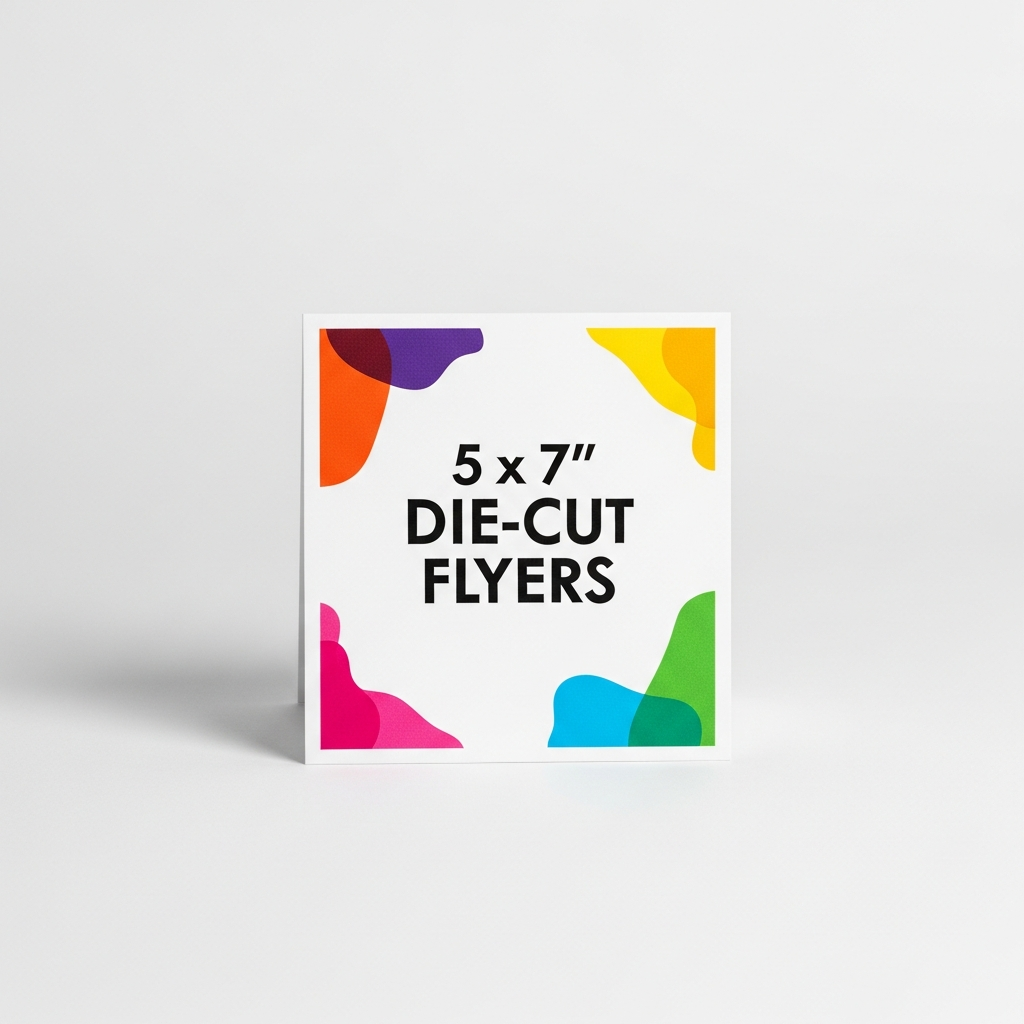Die Cut Flyer Printing