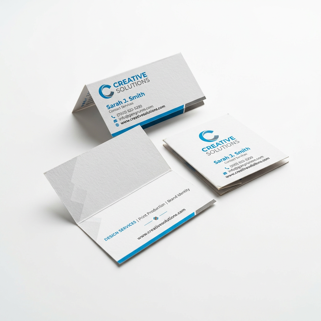 Foldable Business Card Printing