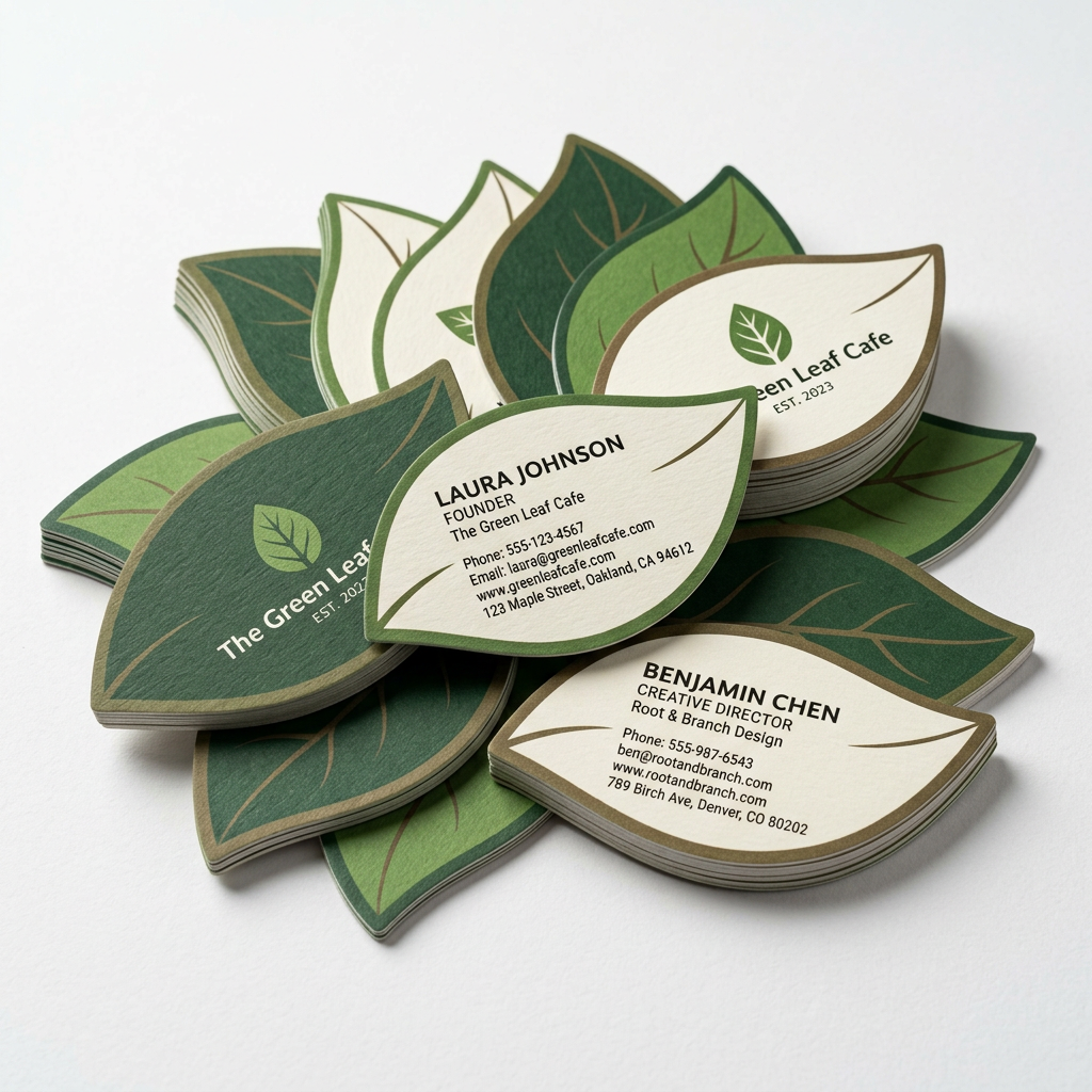 Leaf Business Card Printing