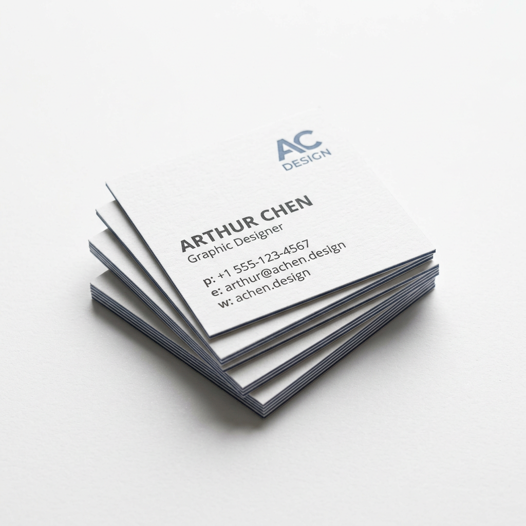 Square Business Card Printing