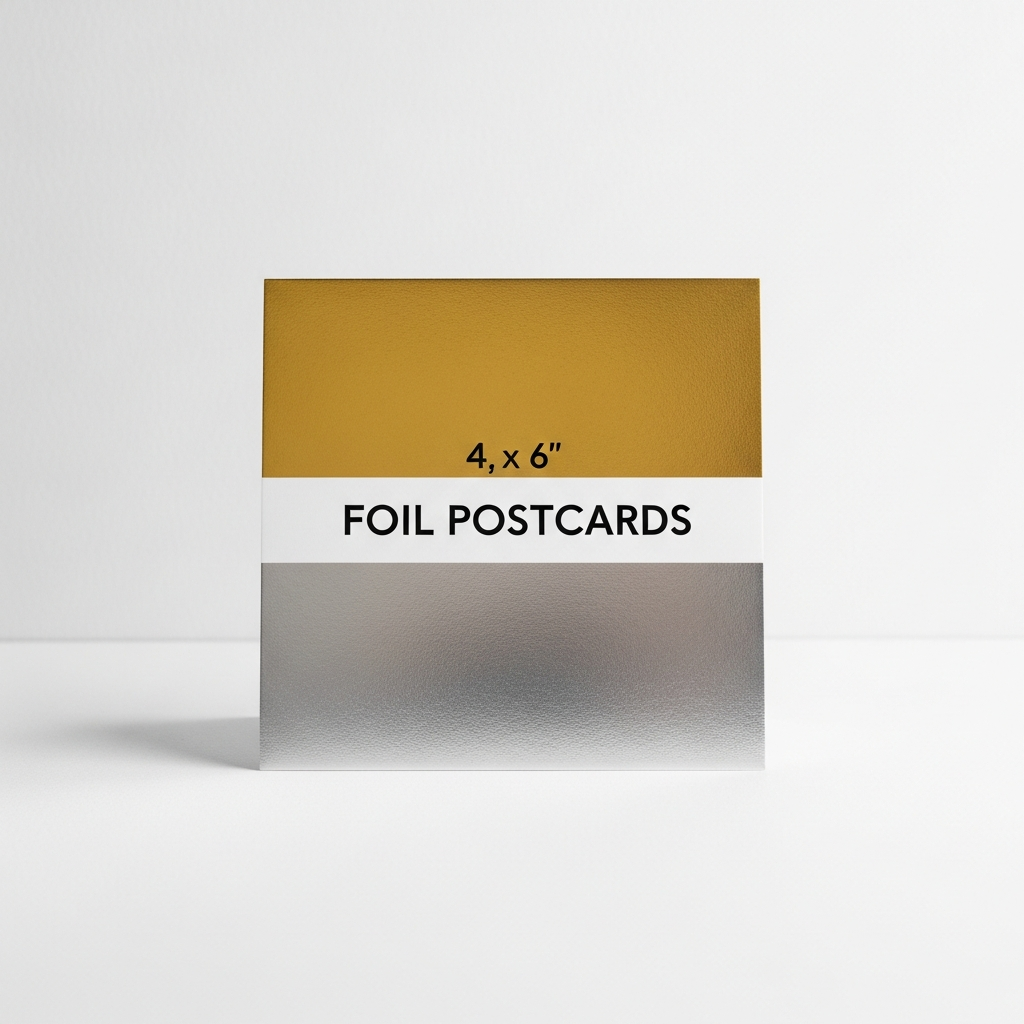 Foil Postcard Printing
