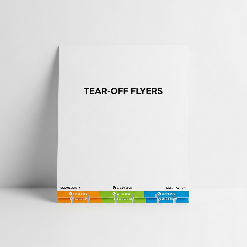 Tear Off Flyer Printing